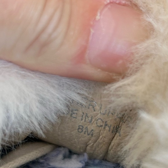 J slides shoes platform sneakers Sherpa fur - Picture 4 of 5